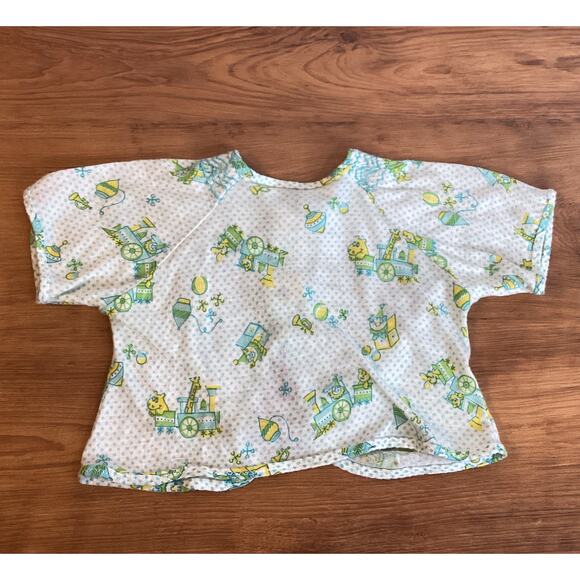 Vintage Carters Nightgown Nightdress Short Sleeve Top Layette Set Baby Newborn - Picture 3 of 11